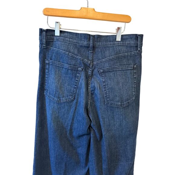 Frame Denim Le Slim Palazzo High Waist Wide Leg Denim Jeans 30 - Picture 6 of 9